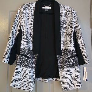 Black and White Blazer